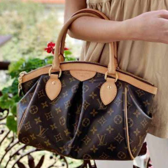 Louis Vuitton Tivoli PM Monogram Shoulder Satchel Bag